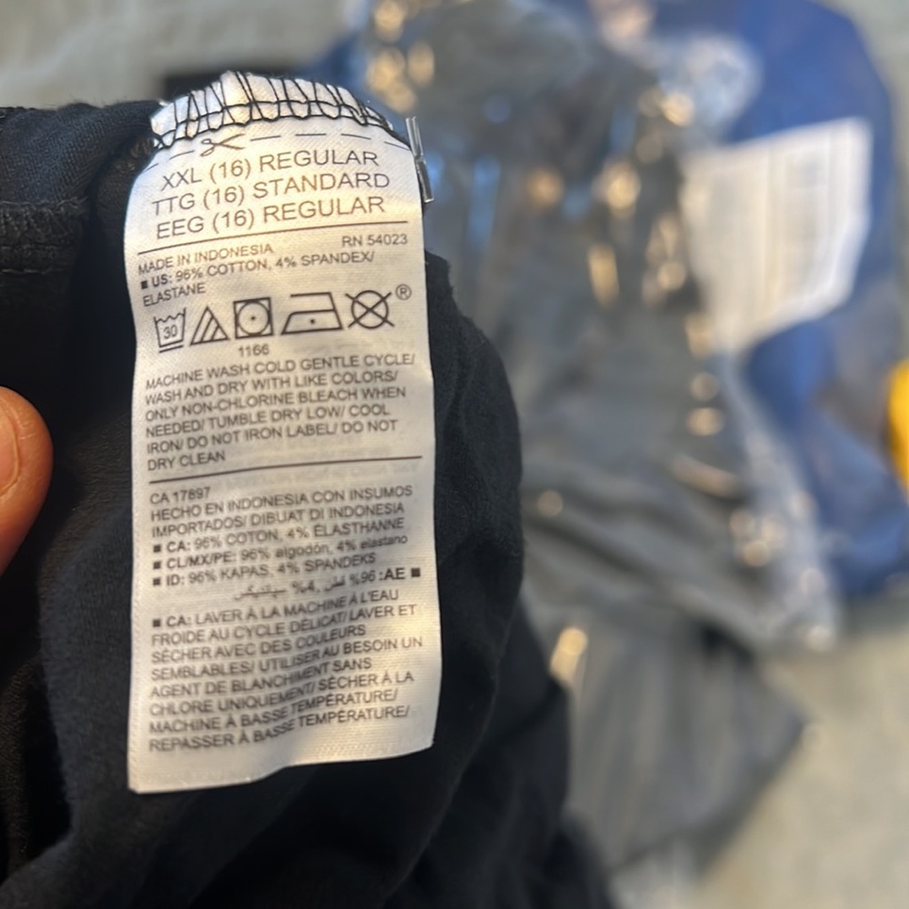 NWT Old Navy Girls XXL Black Crop Leggings, Women XS, S, M - Picture 5 of 7